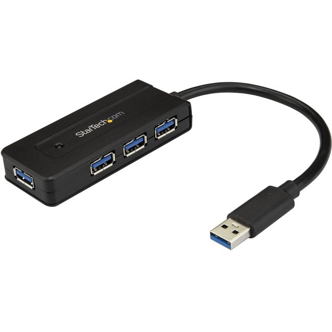StarTech.com USB Hub - USB - External - Black StarTech.com USB Hub - USB - External - Black